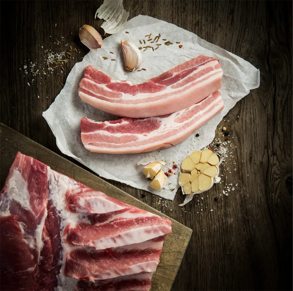 Premium ÖBERIO Hofgenau Schweinefleisch aus eigener gentechnikfreier Fütterung